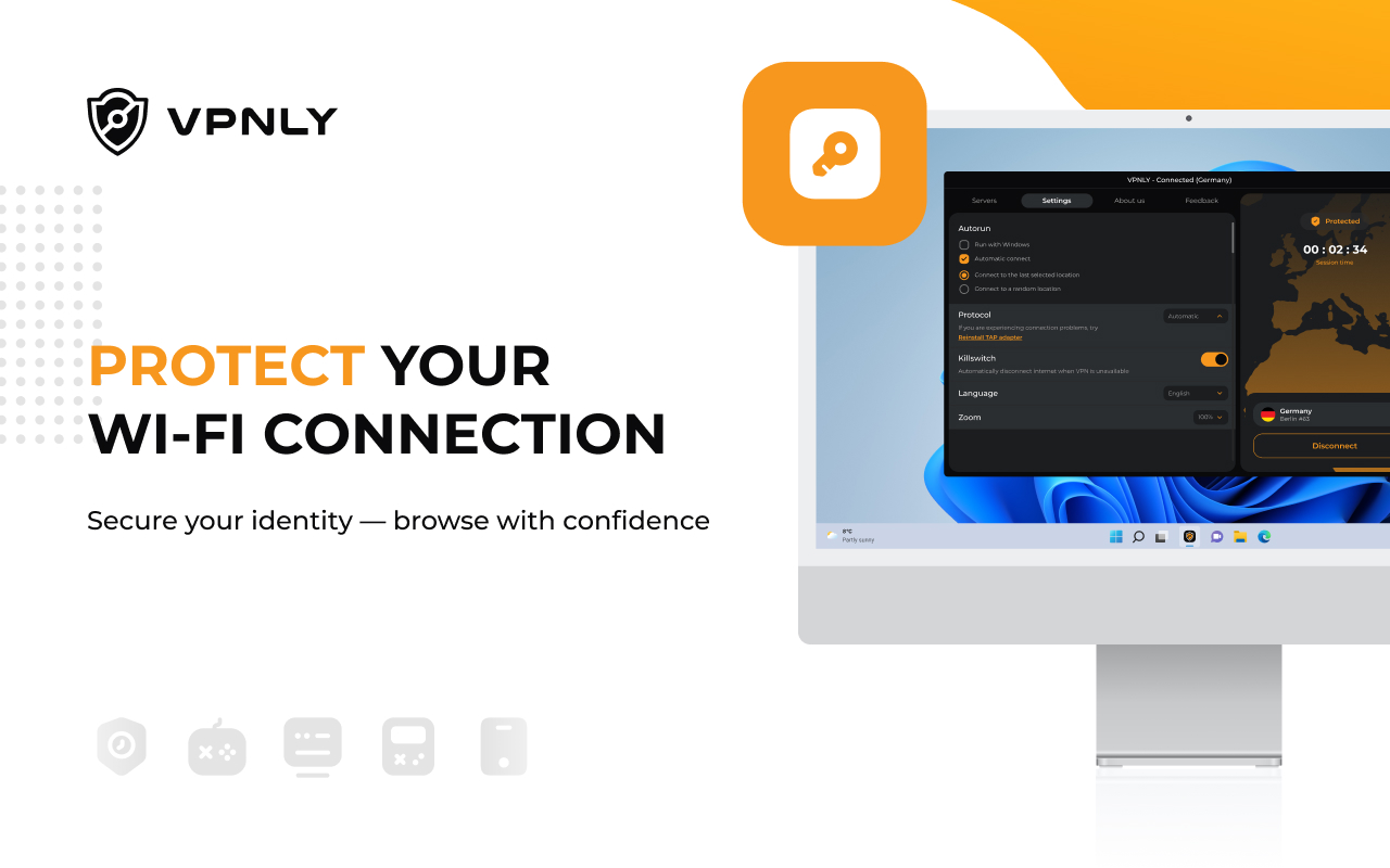 VPNLY Free VPN for Windows 2
