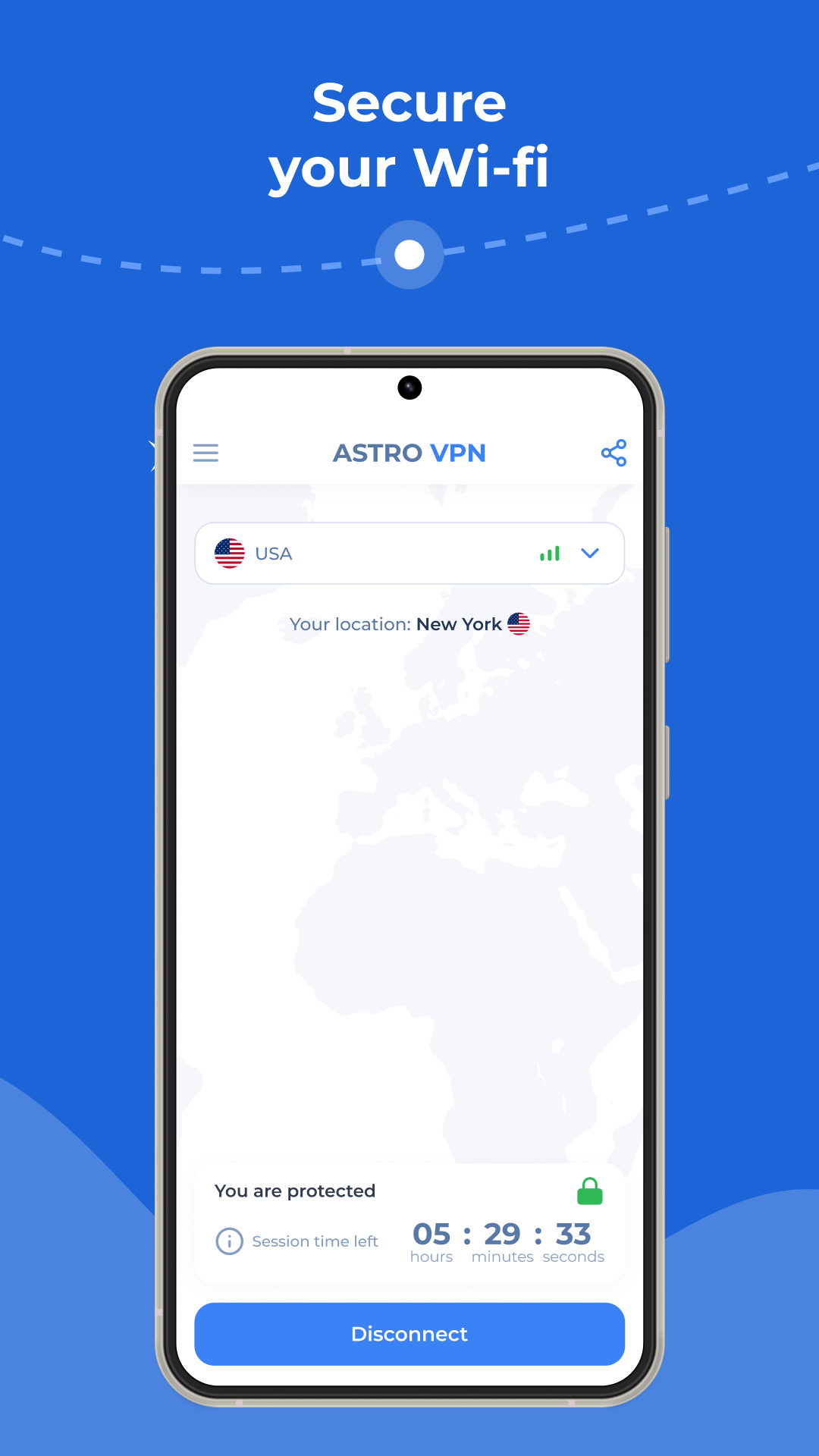 Astro Free VPN for Android 3
