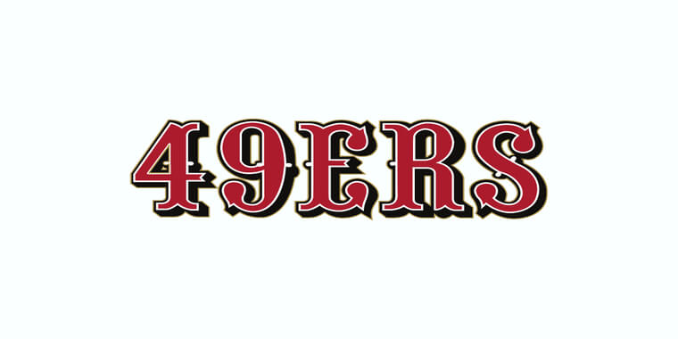 49ers Font View
