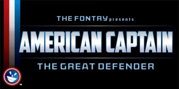 Appearance of American Captain Font