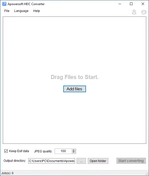 Apowersoft Heic Converter 1