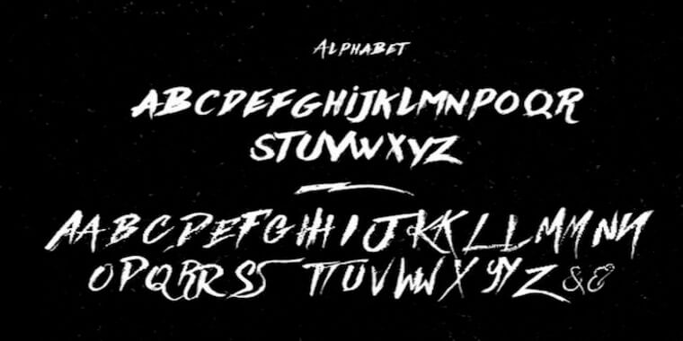 Bad Bunny Font Letters