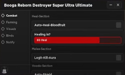 Booga Booga Reborn Destroyer Super Ultra Ultimate Script GUI Pic 1