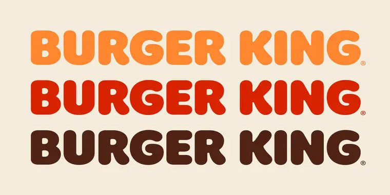 Burger King Font View