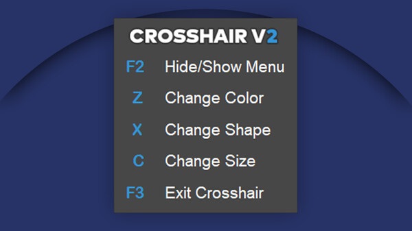 Crosshair V2 hotkeys/controls