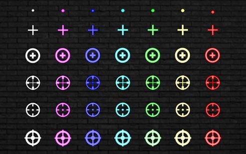 Crosshair V2 - All available crosshair presets