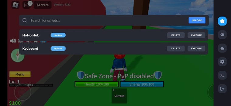 Delta Executor VNG v2.702 Download - APK For Vietnam