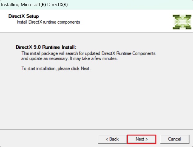 DirectX 9 offline installer pic 2