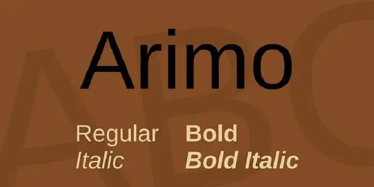 Download Arimo Font
