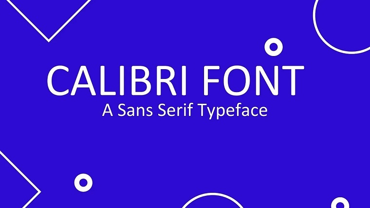 Calibri Font Download