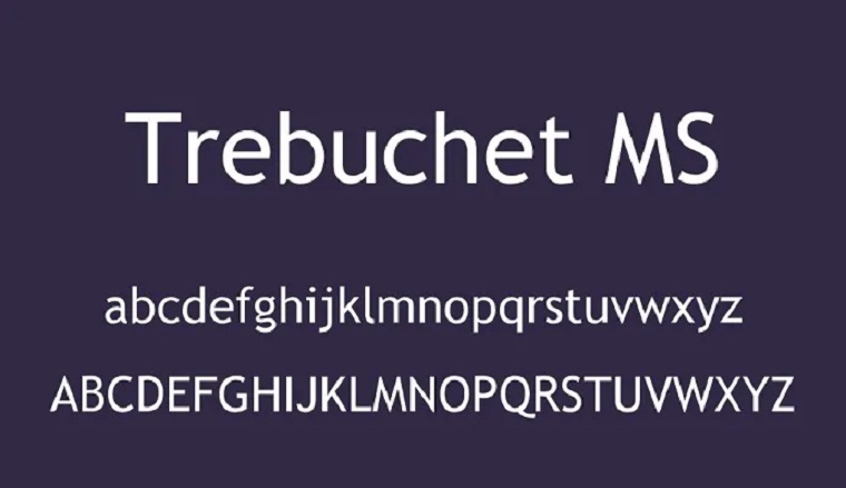 Download Trebuchet Font