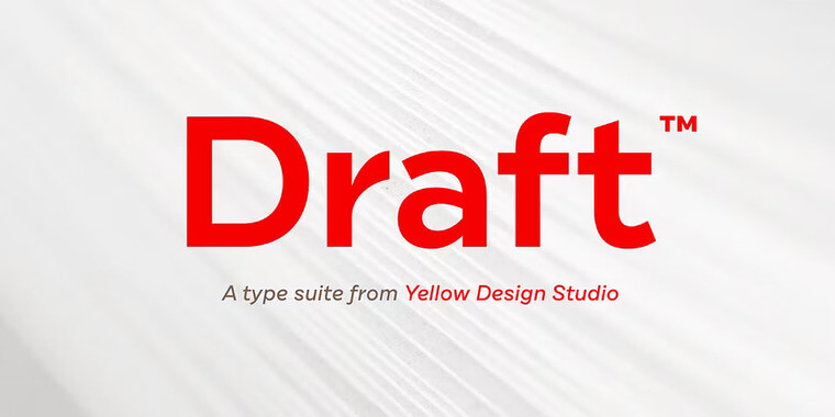 Appearance of Draft Font