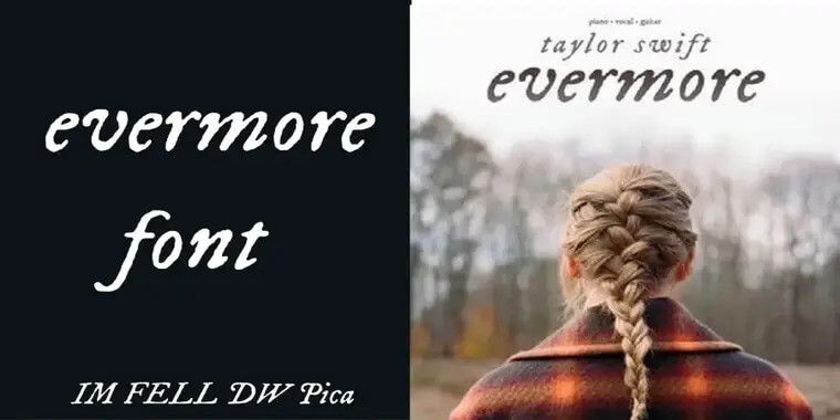 Evermore Font View