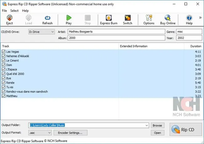 Express Rip CD Ripper 1