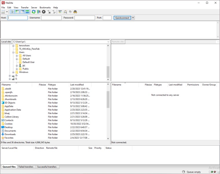 FileZilla 1