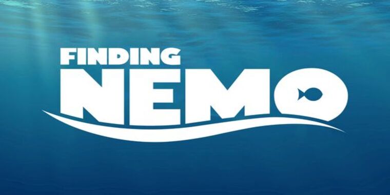 Appearance of Finding Nemo Font