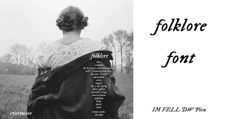 Folklore Font View
