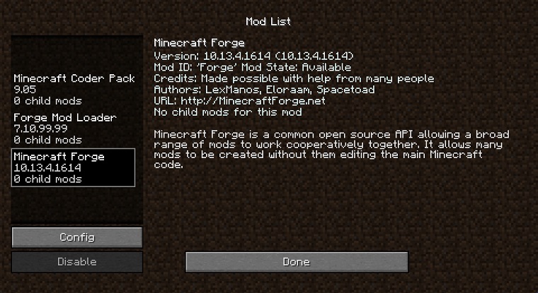 Minecraft Forge 2