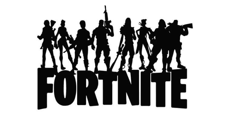 Letters Overview of Fortnite Font