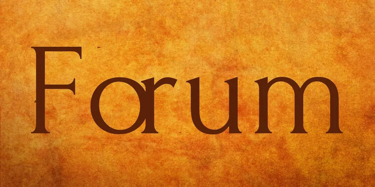 Appearance of Forum Font
