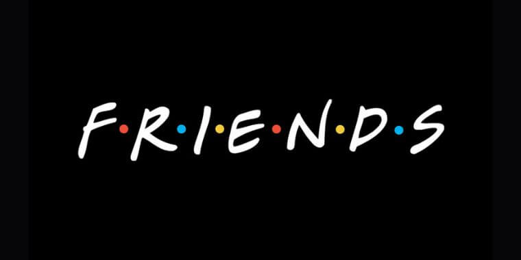 Friends Font View