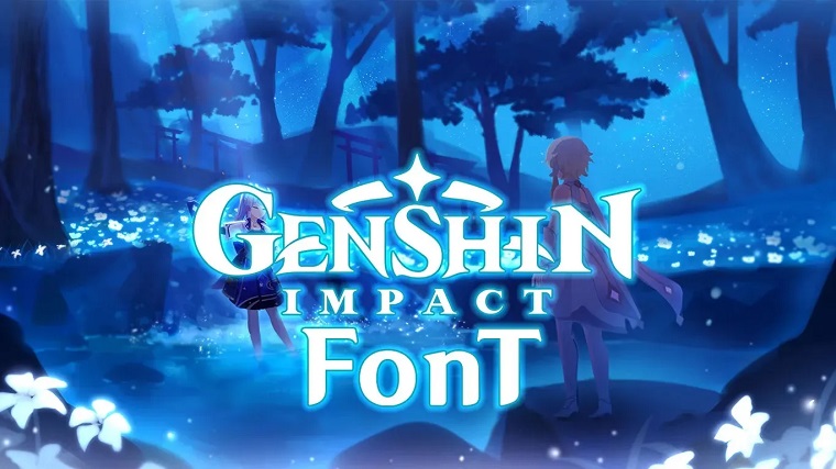 Genshin Impact  font download