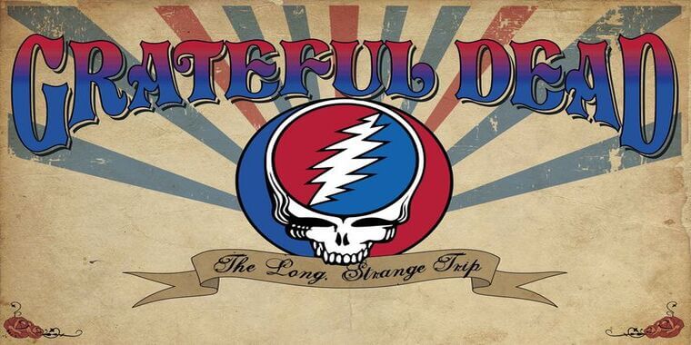 Appearance of Grateful Dead Font