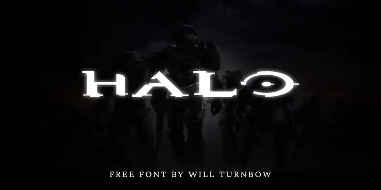 Halo Font View