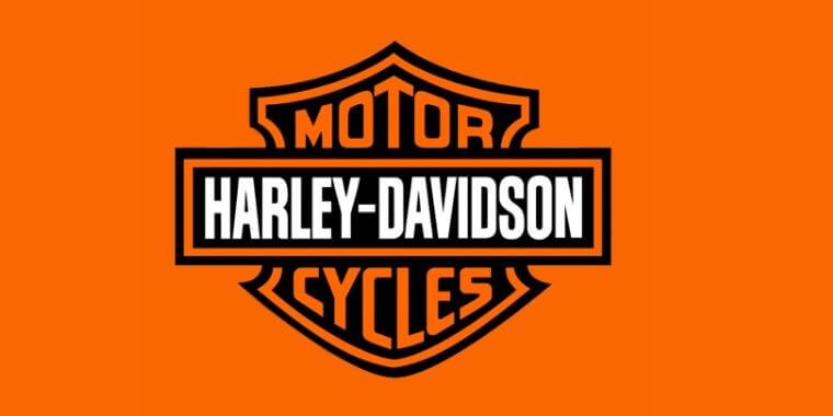 Appearance of Harley Davidson Font