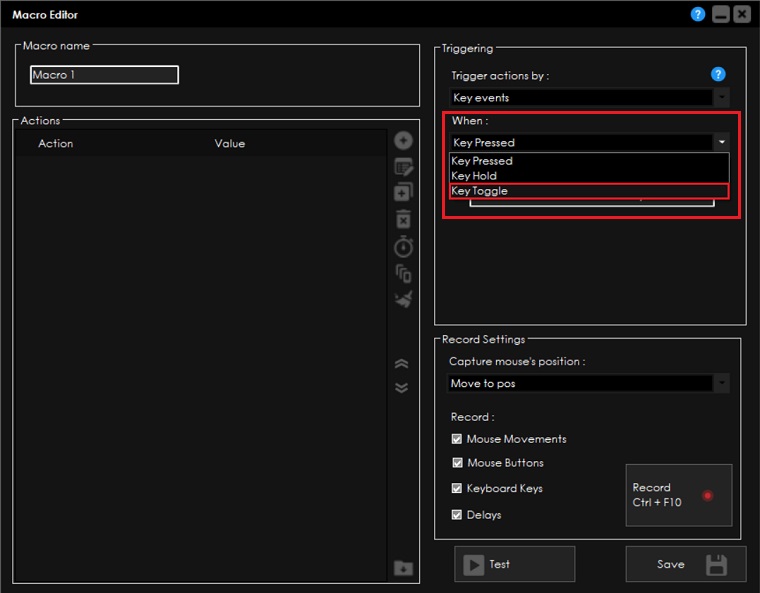 How to loop macros in TGMacro