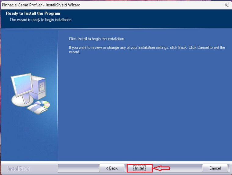 Pinnacle Game Profiler setup pic 3