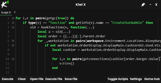 Electron x Script Menu, Electron x Executor Free