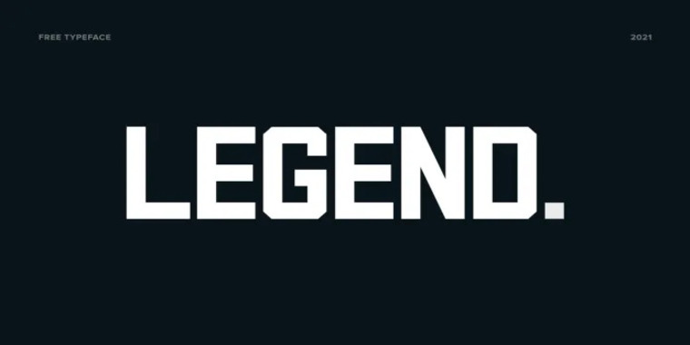 Appearance of Legend Font