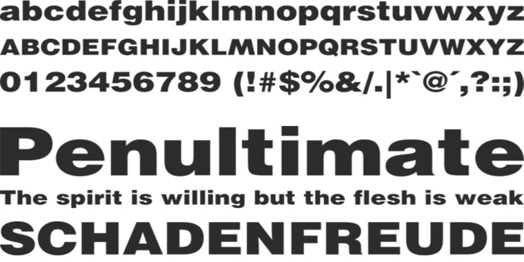 McDonald's Font Helvetica View