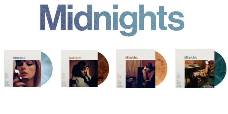 Midnights Font Letters