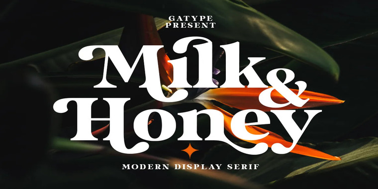 Appearance of Milk and Honey Font