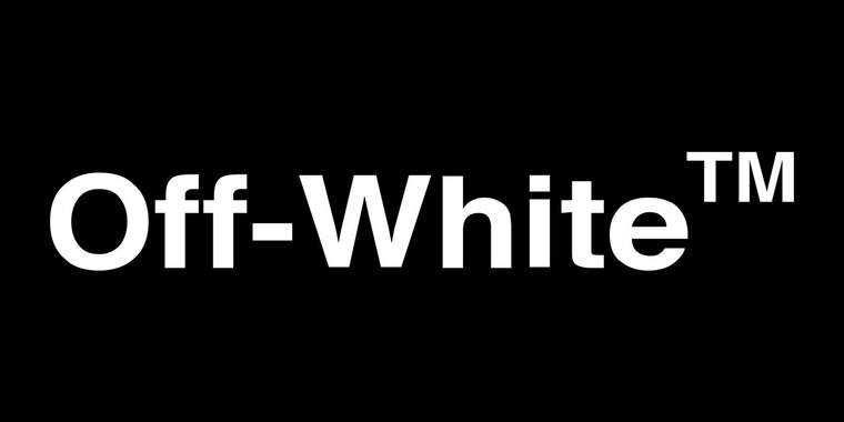 Appearance of Off-White Font