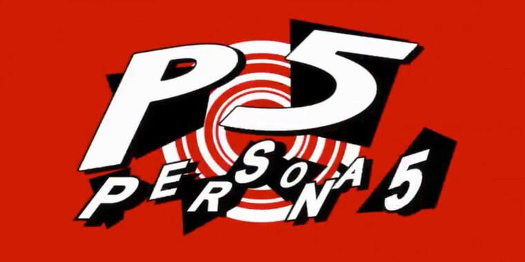 Persona 5 Font View