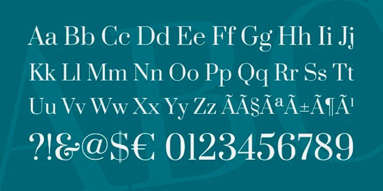Letters Overview of Prata Font