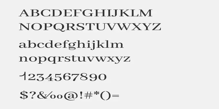 Ralph Lauren Font Letters