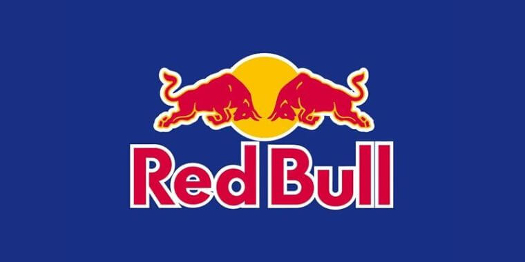 Appearance of Red Bull Font