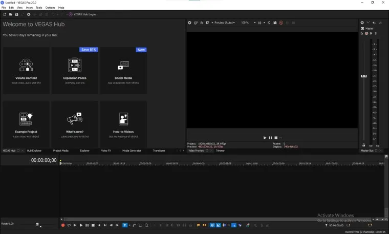 Sony Vegas Pro 2