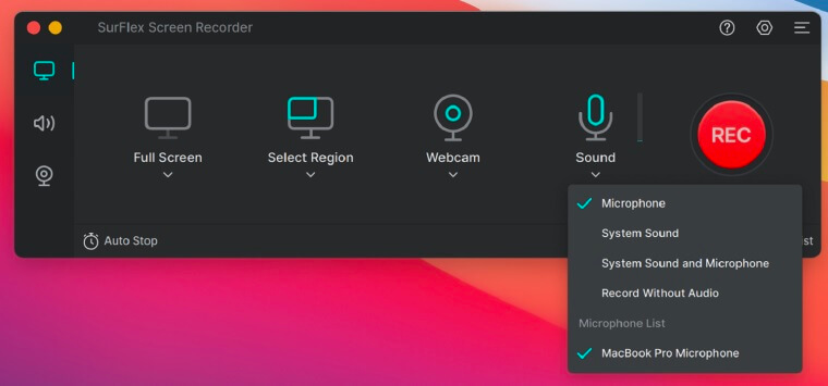 SurFlex Screen Recorder 5