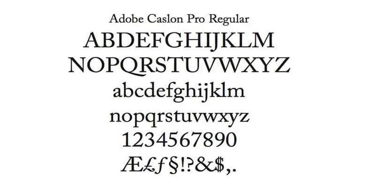 The New Yorker Font Letters