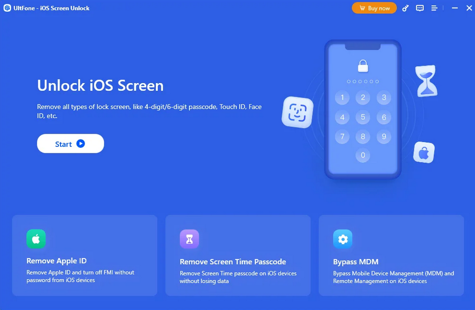 UltFone Toolkit – iOS Screen Unlock 1