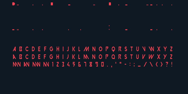 Valorant Font Letters
