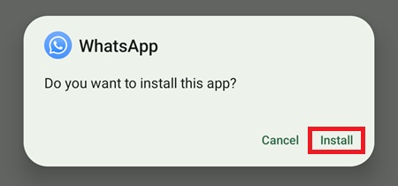 Installing latest version of WhatsApp Plus APK