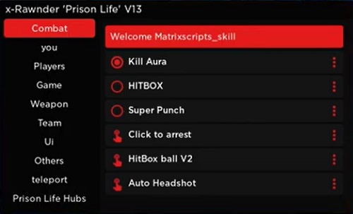 Prison Life Admin Script