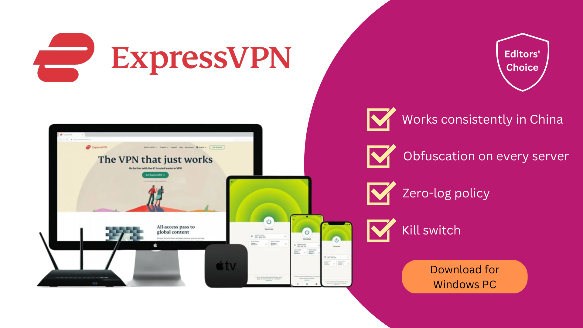 Best VPN for China: 37 Tested - Only 3 Work Well! (April 2024)