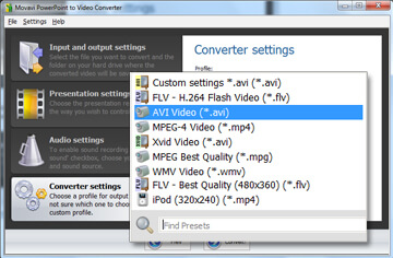 how to convert power point to video using windows movie maker